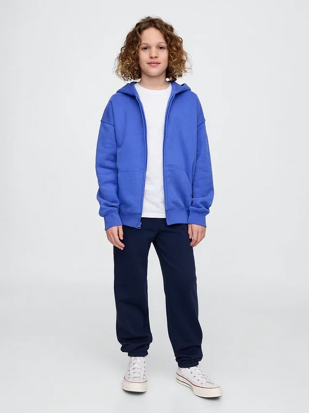 Vintagesoft Relaxed Logo-joggingbroek voor kinderen