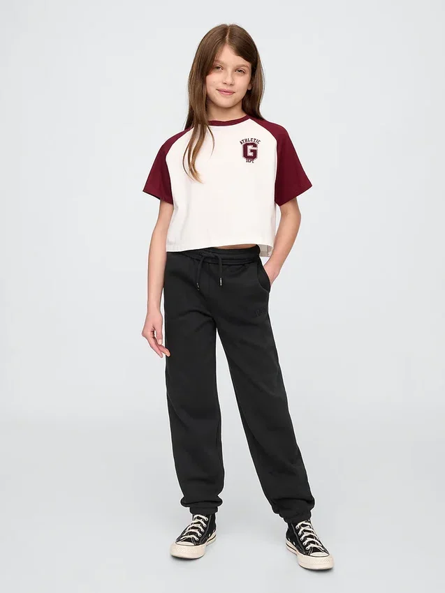 Vintagesoft Relaxed Logo-joggingbroek voor kinderen