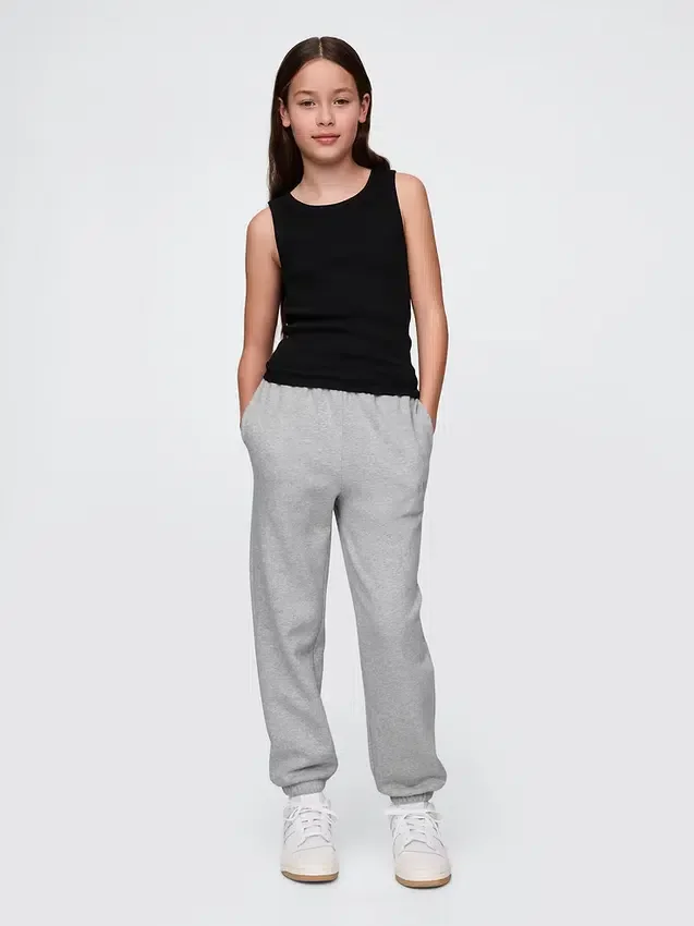 Vintagesoft Relaxed Logo-joggingbroek voor kinderen
