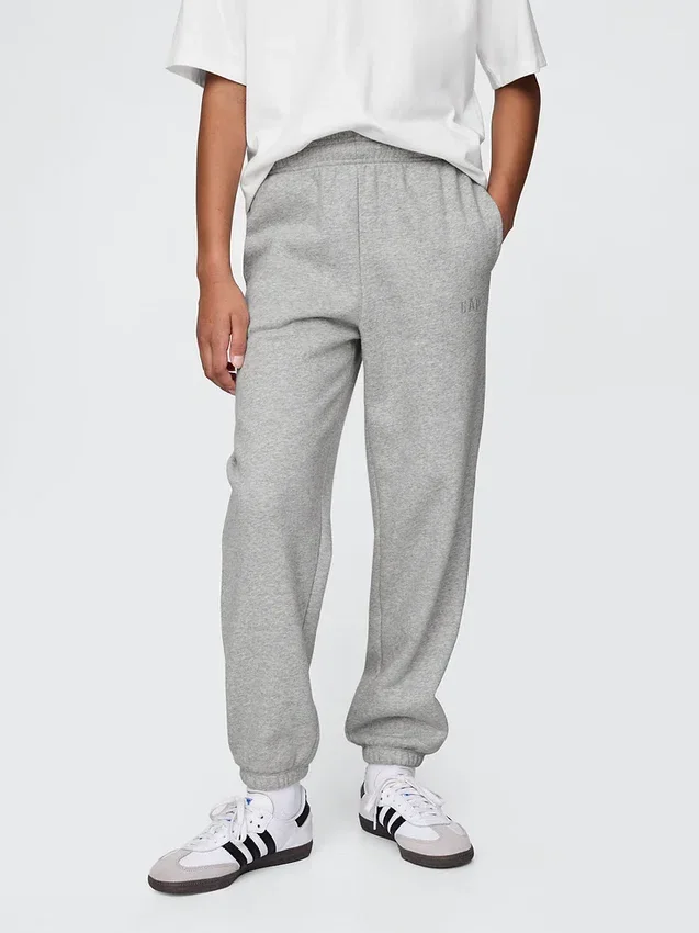Vintagesoft Relaxed Logo-joggingbroek voor kinderen