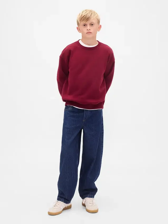 Vintagesoft Relaxed-sweatshirt voor kinderen