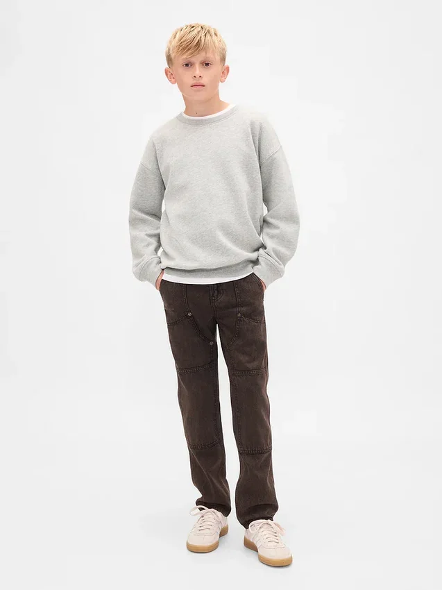 Vintagesoft Relaxed-sweatshirt voor kinderen