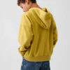 Vintagesoft relaxte hoodie met rits voor kinderen