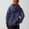 Vintagesoft relaxte hoodie met rits voor kinderen