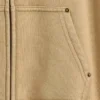 Vintagesoft relaxte hoodie met rits voor kinderen
