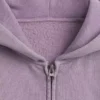 Vintagesoft relaxte hoodie met rits voor kinderen
