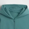 Vintagesoft relaxte hoodie met rits voor kinderen