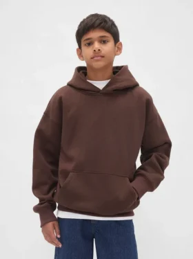 Vintagesoft relaxte hoodie voor kinderen
