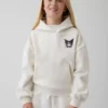 Vintagesoft relaxte hoodie voor kinderen