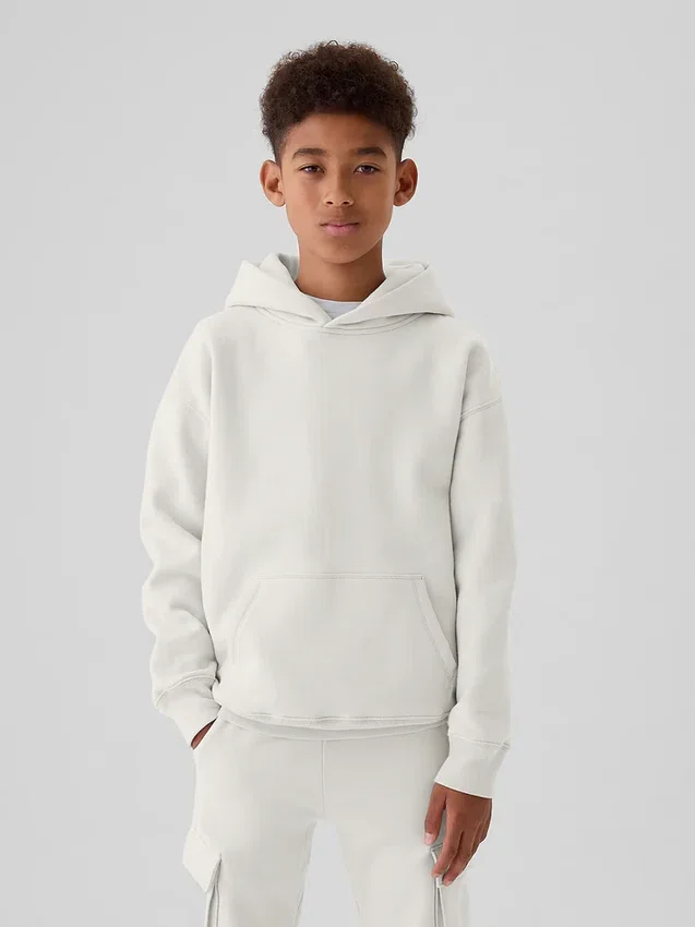 Vintagesoft relaxte hoodie voor kinderen
