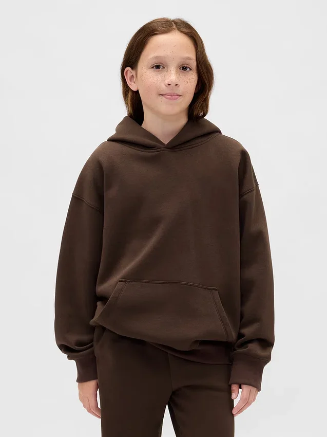 Vintagesoft relaxte hoodie voor kinderen