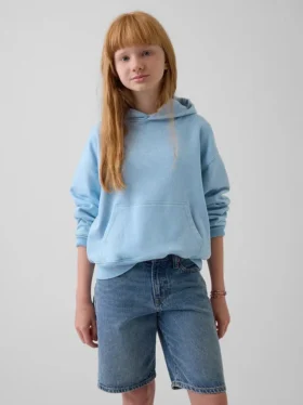 Vintagesoft relaxte hoodie voor kinderen