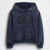 Vintagesoft relaxte hoodie voor kinderen