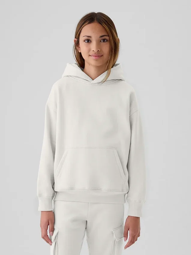 Vintagesoft relaxte hoodie voor kinderen