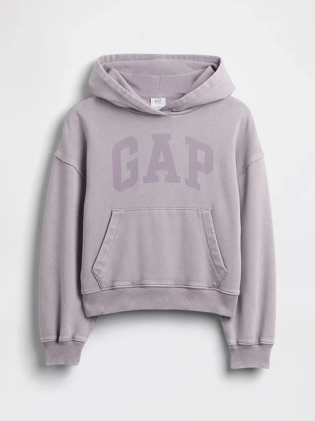 Vintagesoft relaxte hoodie voor kinderen