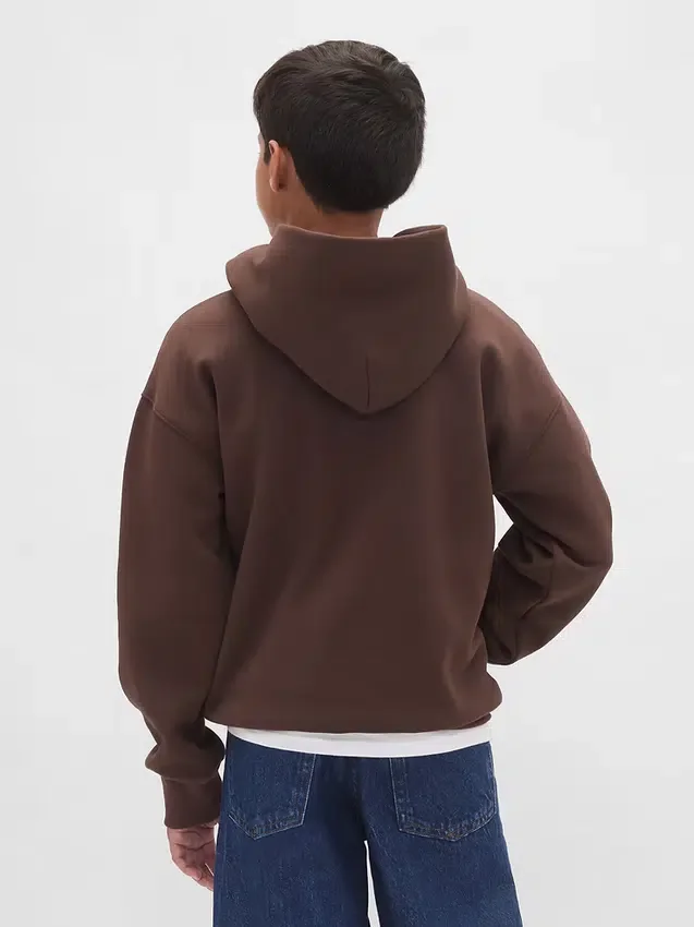 Vintagesoft relaxte hoodie voor kinderen