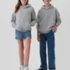 Vintagesoft relaxte hoodie voor kinderen