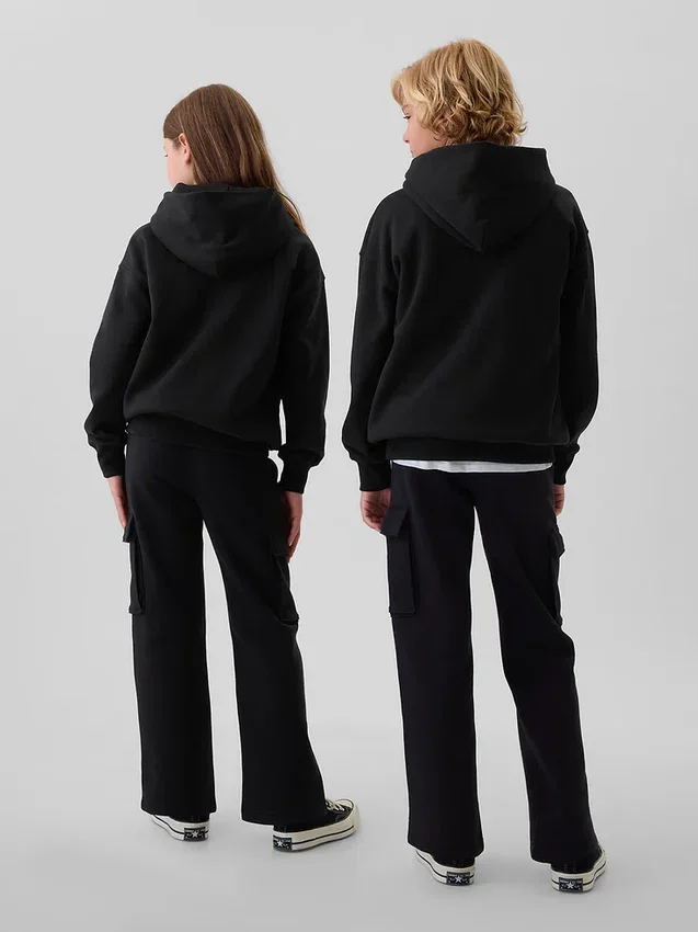 Vintagesoft relaxte hoodie voor kinderen