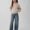 Vintagesoft relaxte hoodie voor kinderen