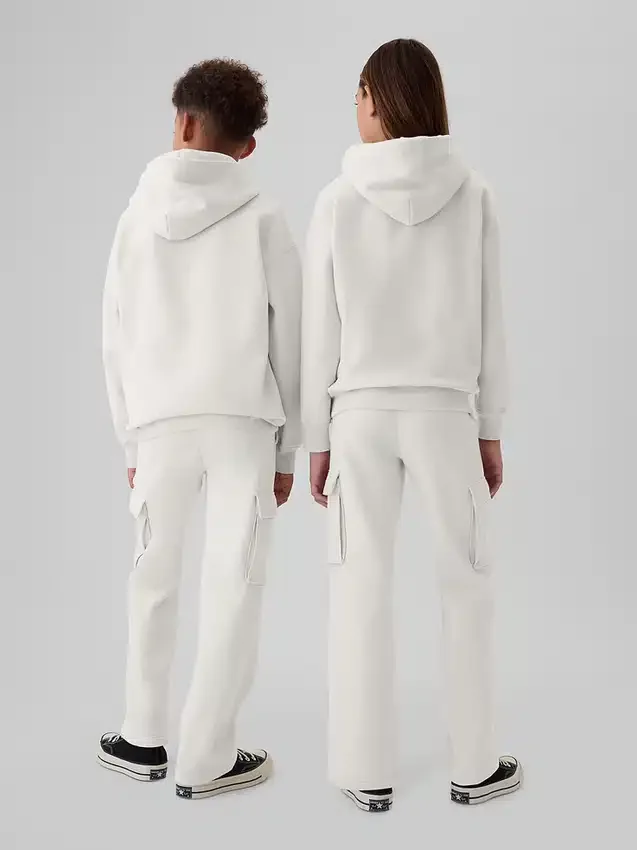 Vintagesoft relaxte hoodie voor kinderen