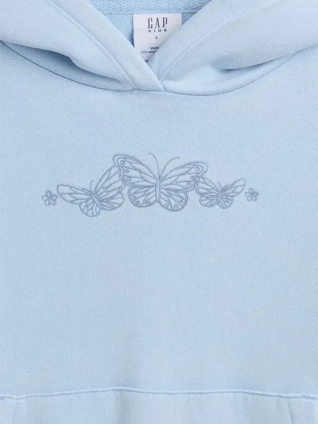 Vintagesoft relaxte hoodie voor kinderen