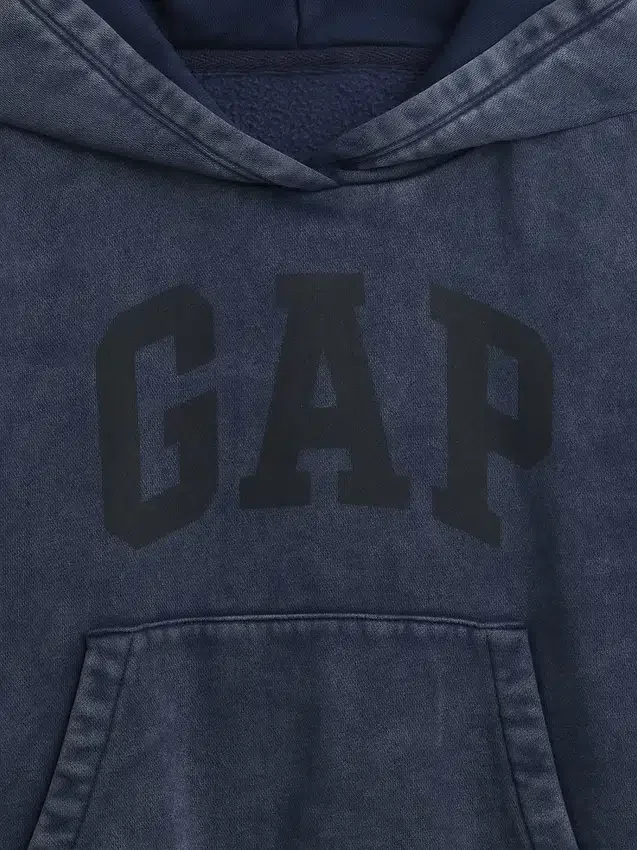 Vintagesoft relaxte hoodie voor kinderen