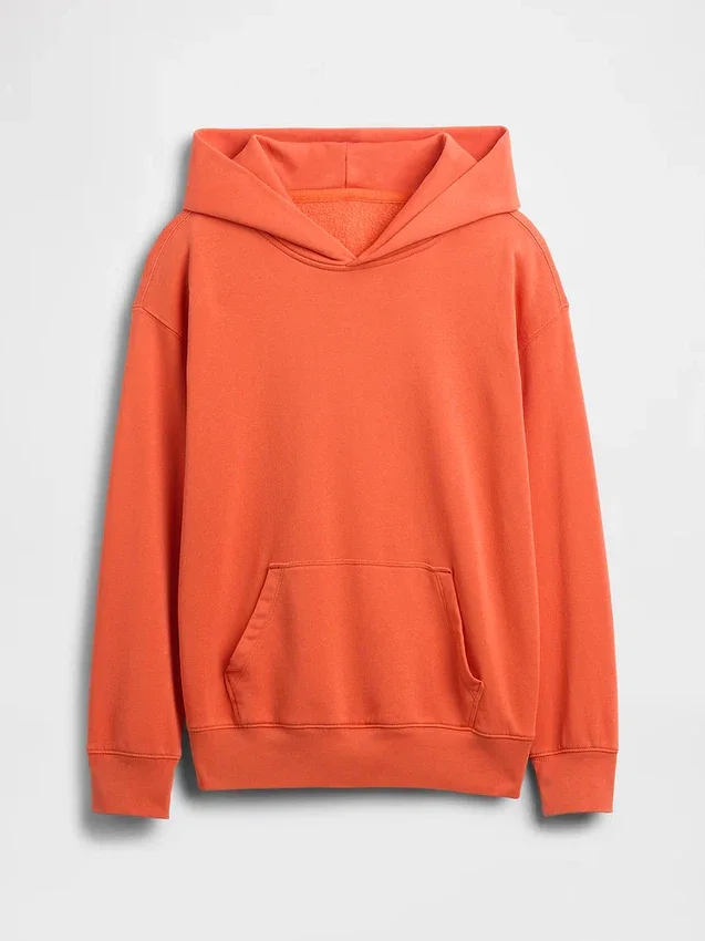 Vintagesoft relaxte hoodie voor kinderen