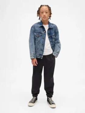 Vintagesoft relaxte joggingbroek voor kinderen