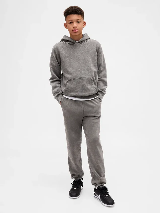 Vintagesoft relaxte joggingbroek voor kinderen