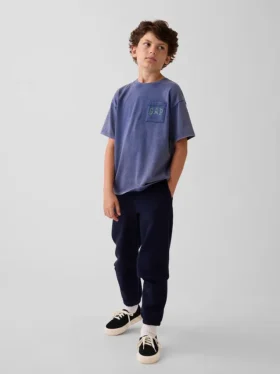 Vintagesoft relaxte joggingbroek voor kinderen