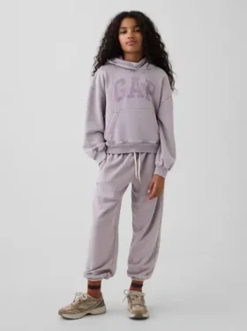 Vintagesoft relaxte joggingbroek voor kinderen