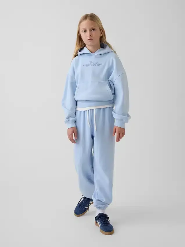 Vintagesoft relaxte joggingbroek voor kinderen