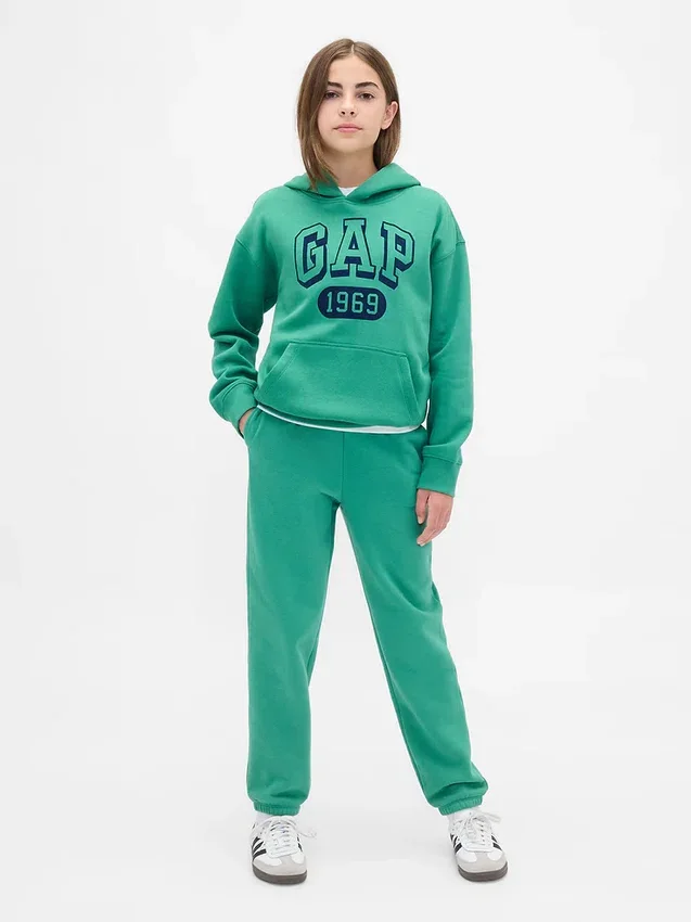 Vintagesoft relaxte joggingbroek voor kinderen