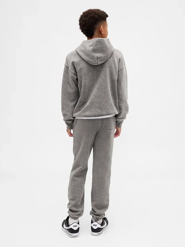 Vintagesoft relaxte joggingbroek voor kinderen