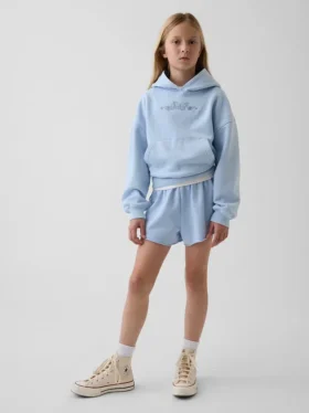 Vintagesoft relaxte korte broeken voor kinderen