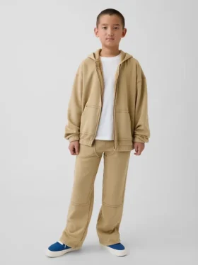 Vintagesoft relaxte utility-joggingbroek voor kinderen