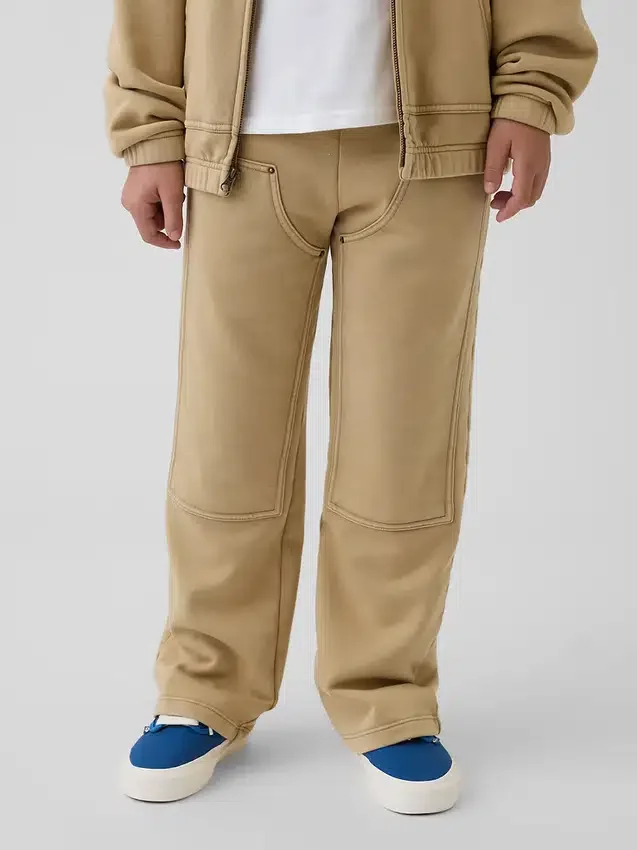 Vintagesoft relaxte utility-joggingbroek voor kinderen