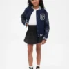 Vintagesoft-rok met smockwerk voor kinderen