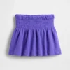 Vintagesoft-rok met smockwerk voor kinderen