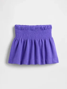 Vintagesoft-rok met smockwerk voor kinderen