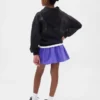 Vintagesoft-rok met smockwerk voor kinderen
