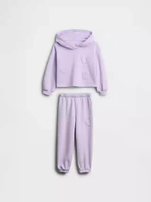 Vintagesoft-set met hoodie voor Baby & Peuter