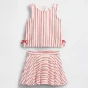Vintagesoft-set met strikrokje voor Baby & Peuter