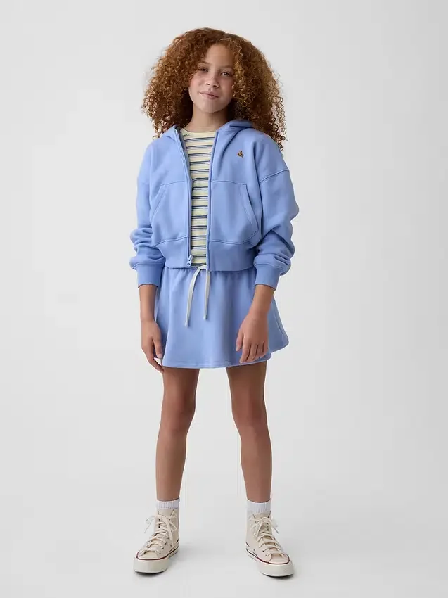 Vintagesoft-skort voor kinderen