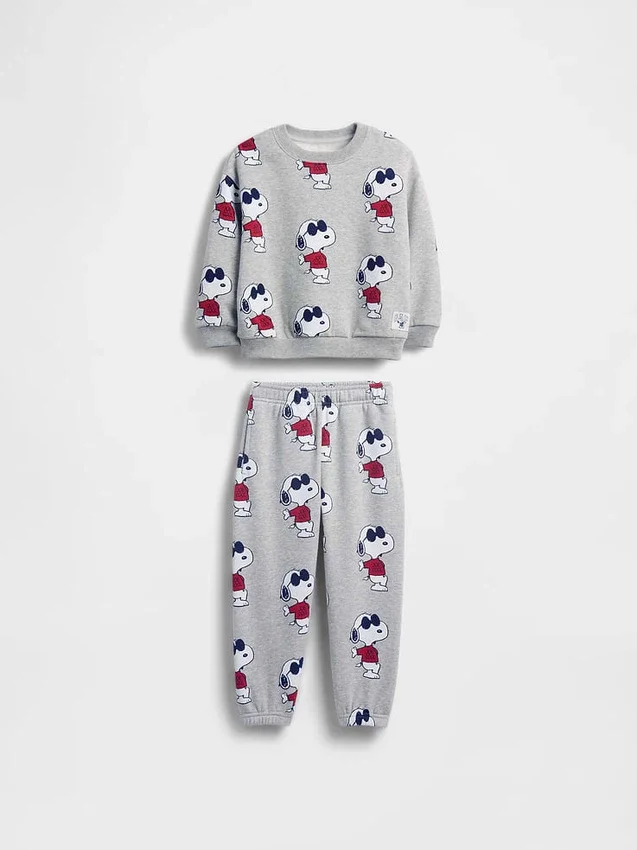 Vintagesoft Snoopy-outfitset voor Baby & Peuter