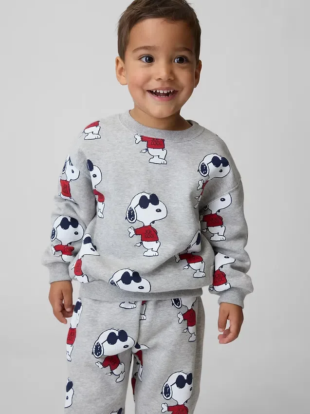 Vintagesoft Snoopy-outfitset voor Baby & Peuter