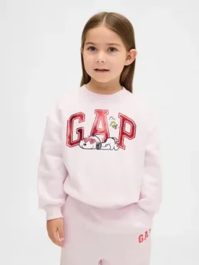 Vintagesoft Snoopy-sweatshirt voor Baby & Peuter