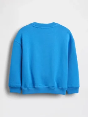 Vintagesoft-sweatshirt met grafisch logo voor Baby & Peuter