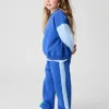 Vintagesoft-sweatshirt met kleurblokken voor Baby & Peuter