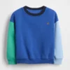 Vintagesoft-sweatshirt met kleurblokken voor Baby & Peuter